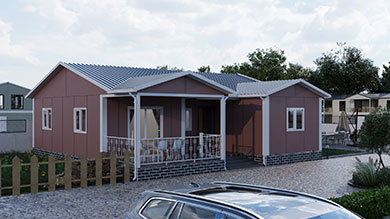 Tek Katlı Prefabrik Ev 100 m²