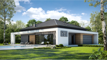 120 m² Single-Story Steel House