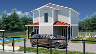Prefabricated Villa 140 m²
