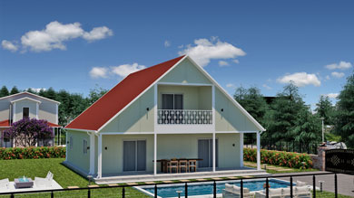 Prefabricated Villa 156 m²