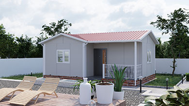 Tek Katlı Prefabrik Ev 40 m²