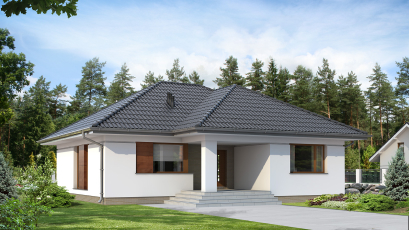 89 m² Single-Story Steel House