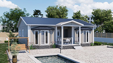 Prefabrik Ev Fiyatı 98 m²