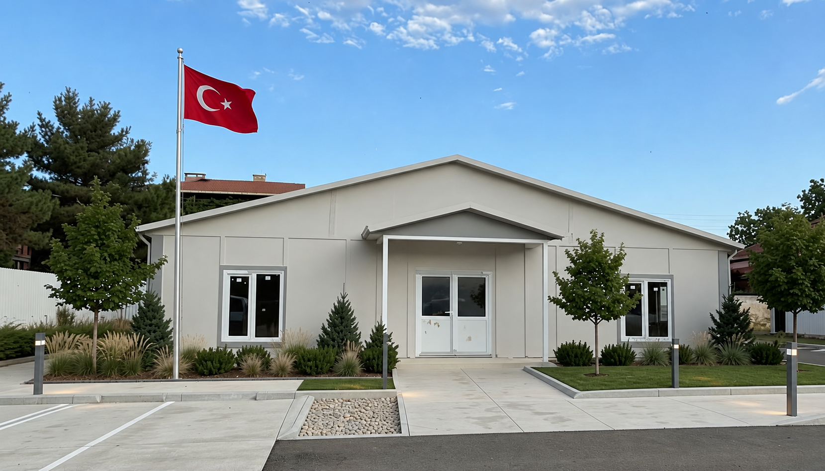 As İleri Gıda 254 m² Prefabrik Okul