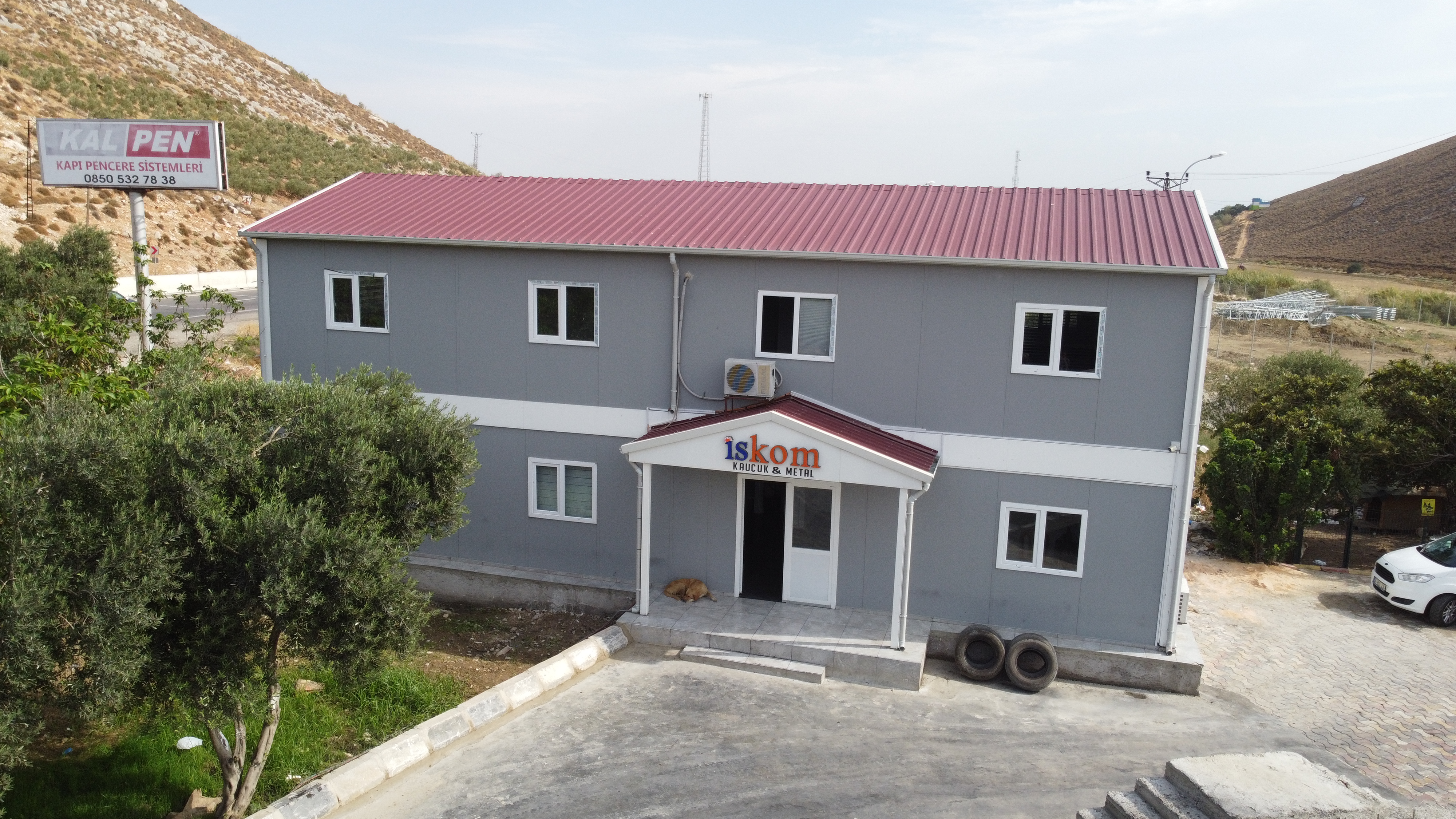 İskom Kauçuk Prefabricated Office Building