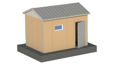 Prefabricated WC Shower 13 m²
