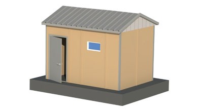 Prefabricated WC Shower 9 m²