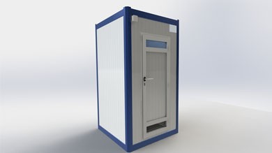 Wc Shower Cabin 130x130cm