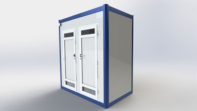 Wc Shower Cabin 130x210cm