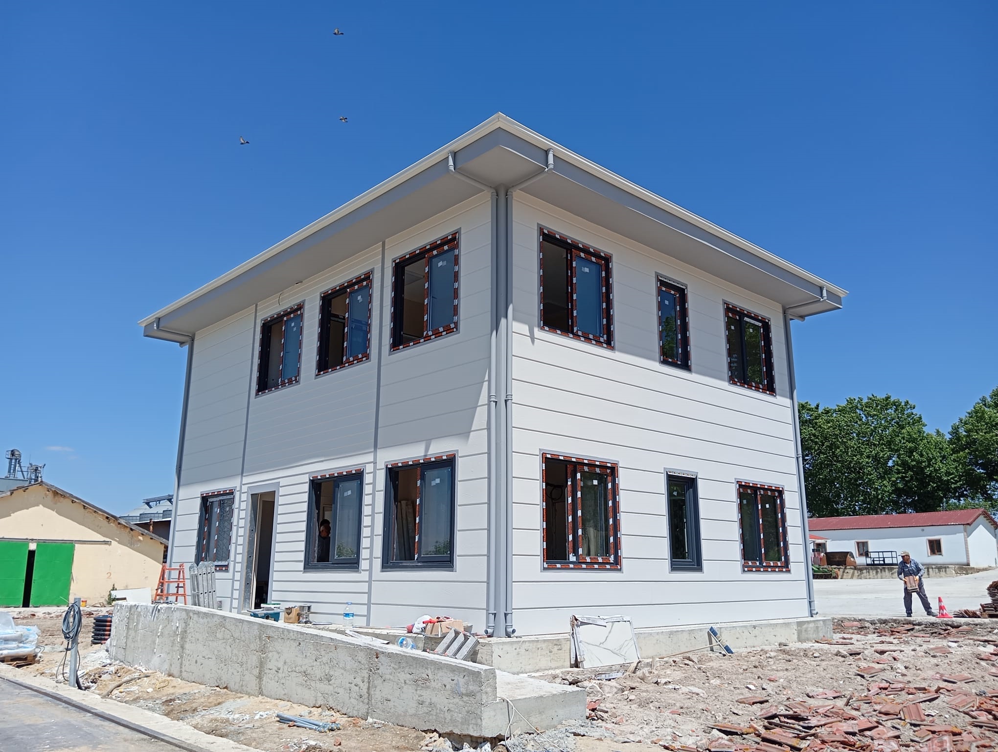 Ziya Tarım Ürünleri 178 m² Hafif Çelik Laboratuvar Binası