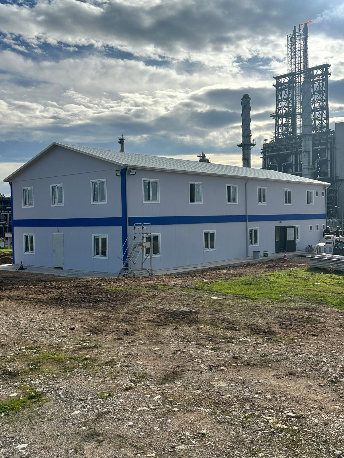 Tüpraş in İzmit for GEMSAN: 2-Story Office Building