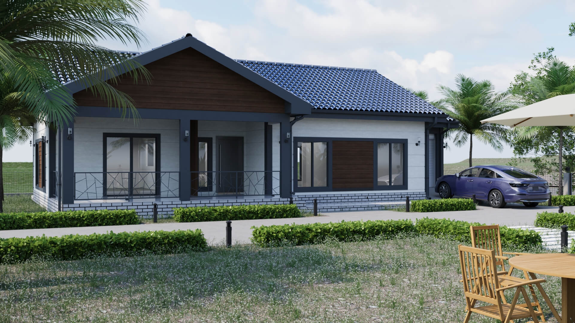 Modern Comfort in Single-Storey Steel Homes