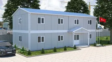 201 m² Two Storey Prefabricated Shop