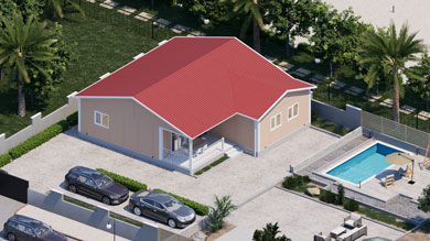 Prefabricated Vineyard House 115 m²