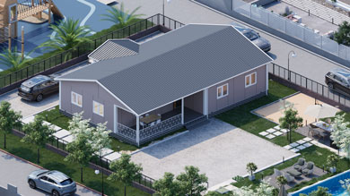 Prefabricated Vineyard House 135 m²