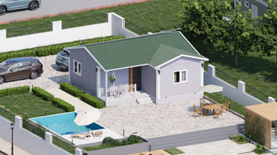 Prefabricated Villa 49 m²