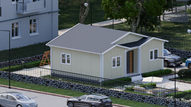 Prefabricated Vineyard House 52 m²