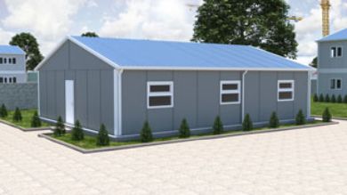 Prefabricated Dormitory 102 m²