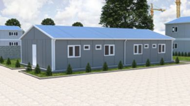 Prefabricated Dormitory 117 m²