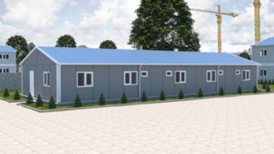 Prefabricated Dormitory 166 m²