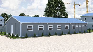 Prefabricated Dormitory 181 m²