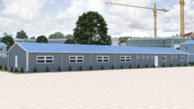 Prefabricated Dormitory 328 m²