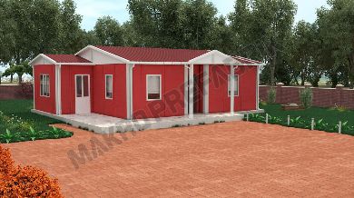 Prefabricated House Prices 72 m²