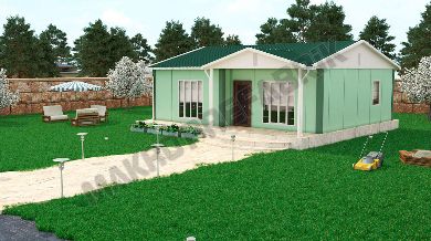 Prefabricated House Prices 74 m²