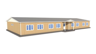 Prefabricated School Building 349 m²