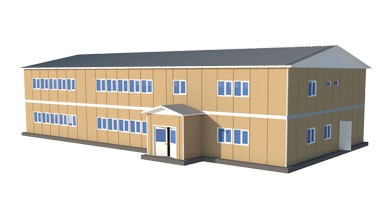 Prefabricated School Building 729 m²