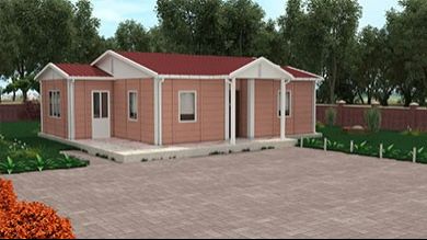 Prefabricated Villa 72 m²