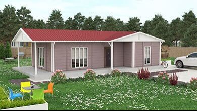 Prefabricated Villa 80 m²