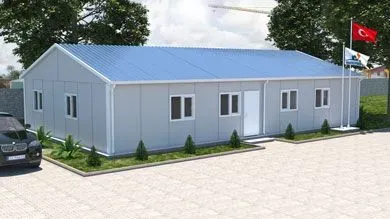 136 m² Prefabricated Shop