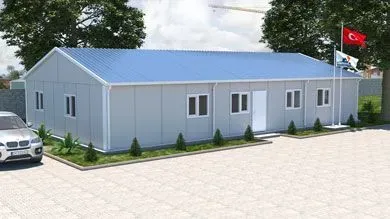 147 m² Prefabricated Shop