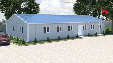 169 m² Prefabricated Shop