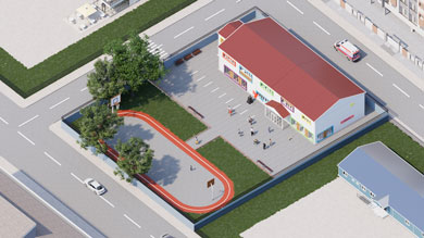 Prefabricated School Building 766 m²