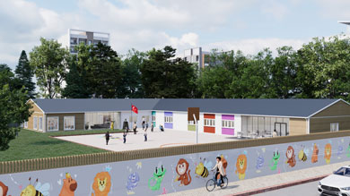 Prefabricated Kindergarten Building 796 m²