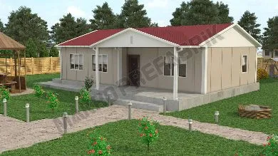 Prefabricated Bungalow Price 103 m²