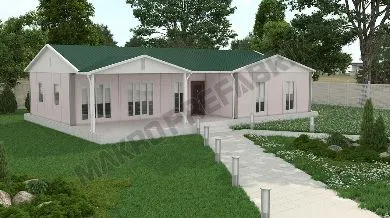 Prefabrik Bungalov Fiyatı 123 m²