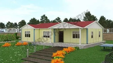 Prefabricated Bungalow Price 126 m²