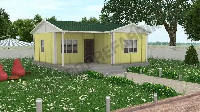 Prefabricated Bungalow Price 49 m²