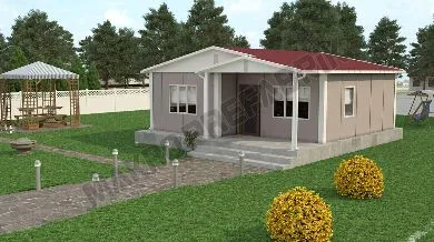 Prefabricated Bungalow Price 62 m²