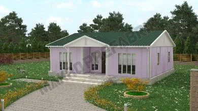 Prefabricated Bungalow Price 96 m²