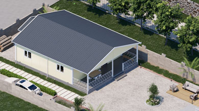 Prefabricated Vineyard House 106 m²