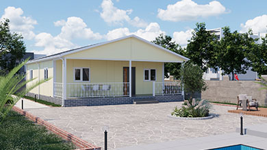 Prefabricated House Prices 106 m²