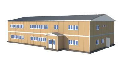 Prefabricated Nursery Building 729 m²