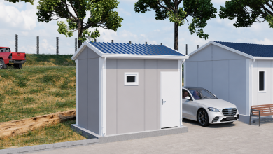 Prefabrik WC Duş 10 m²