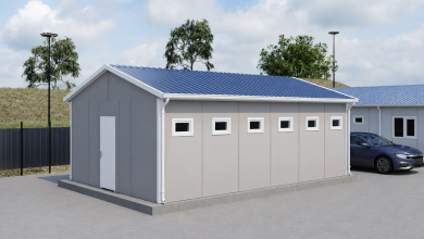 Prefabrik WC Duş 39 m²