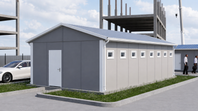 Prefabricated WC Shower 52 m²