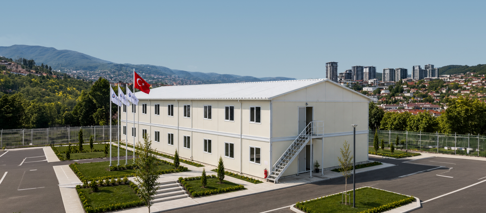 <b>İşçi Yatakhaneleri</b><br> tamamlandı